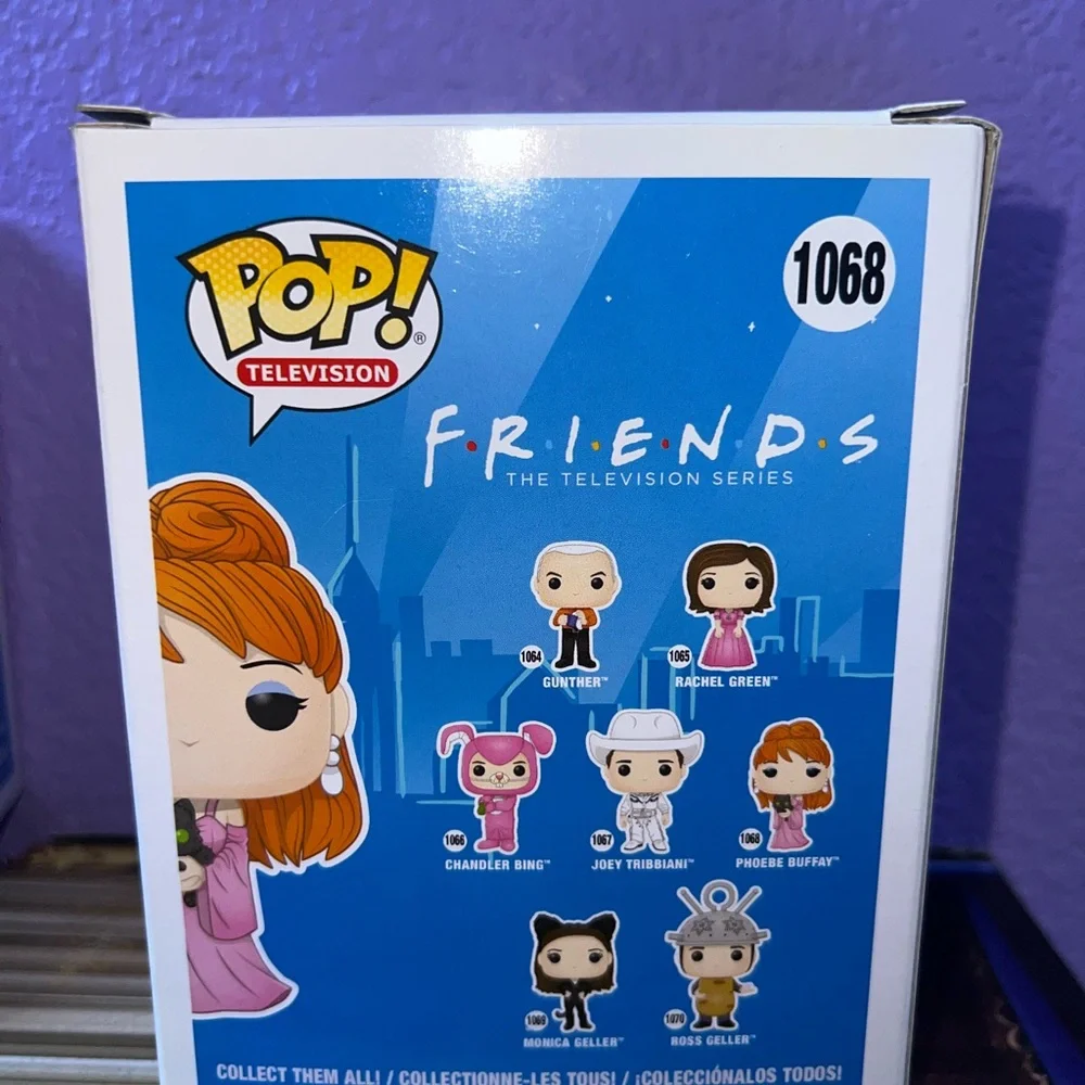 Pop Television Figure in Pink Dress